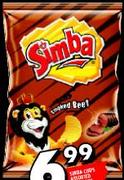 Simba Chips Assorted-125gm