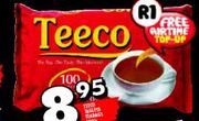 Teeco Teabags-100's