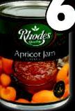 Rhodes Quality Apricot Jam-450gm