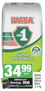 Iwisa Super Maize Meal-2.5Kg Each