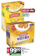 Bokomo Weet Bix 900g Plus Corn Flakes 1Kg-For Both