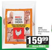Spar QF Chicken Mixed Portions-4kg