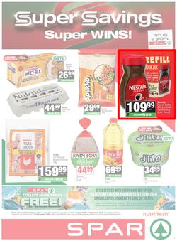 SPAR Western Cape : Super Savings (08 September - 22 September 2025), page 1