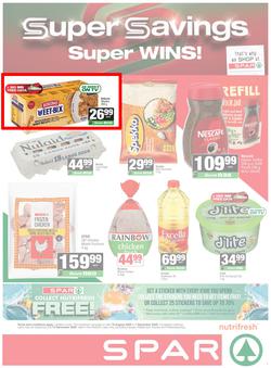 SPAR Western Cape : Super Savings (08 September - 22 September 2025), page 1