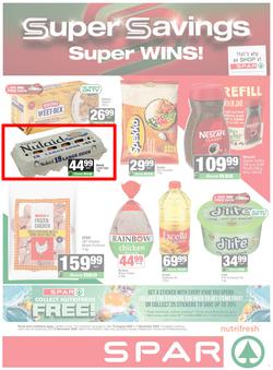 SPAR Western Cape : Super Savings (08 September - 22 September 2025), page 1