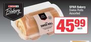 Spar Bakery Swiss Rolls Assorted-Each