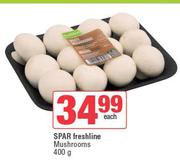 Spar Freshline Mushrooms-400g 