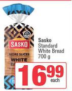Sasko Standard White Bread-700g