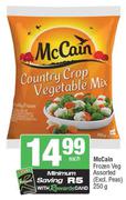 McCain Frozen Veg Assorted (Excl.Peas)-250g Each