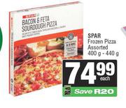 Spar Frozen Pizza Assorted-400g-440g