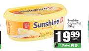 Sunshine Original Tub-500g