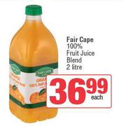 Fair Cape 100% Fruit Juice Blend-2Ltr