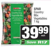 Spar Country Mix Vegetables-1kg