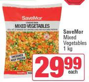 SaveMor Mixed Vegetables-1Kg