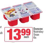 Danone Nutriday Snax-6's Pack