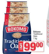 Bokomo Traditional Oats-For 3 x 1kg