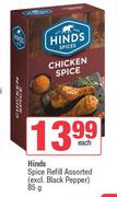 Hinds Spice Refill Assorted (Excl. Black Pepper)-85g Each