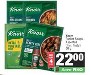 Knorr Packet Soups Assorted-For 4 x 50g
