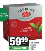Five Roses Tagless Teabags-100s Each