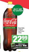 Coca Cola Original Soft Drink-2L Each
