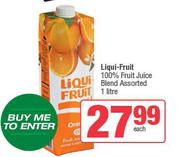 Liqui Fruit 100% Fruit Juice Blend Assorted-1L Each