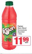 Fusion Dairy Blend Concentrate Assorted-1L Each