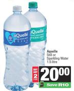 Aquelle Still Or Sparkling Water-For Any 2 x 1.5Ltr