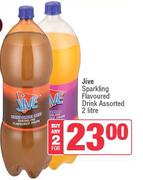 Jive Sparkling Flavoured Drink Assorted-For 2 x 2L