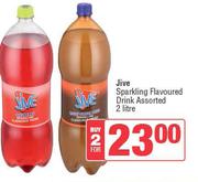Jive Sparkling Flavoured Drink Assorted-For 2 x 2ltr