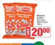 Messaris Bubbles Flavoured Maize Snack-For 2 x 100g