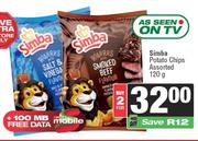 Simba Potato Chips Assorted-For 2 x 120g