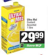 Danone Ultra Mel Custard Assorted-1L Each