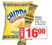 Chippa Cheese Naks Or Strip-For 2 x 5 x 135g