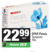 Spar Petals Tampons-16s