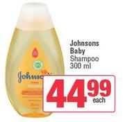 Johnson's Baby Shampoo-300ml Each