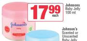 Johnsons Baby Jelly-100ml Each