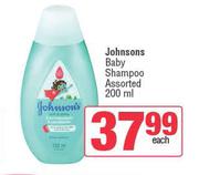 Johnson's Baby Shampoo-200ml Each