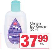 Johnsons Baby Cologne-100ml Each