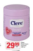 Clere Body Cream Assorted-400ml