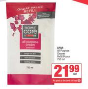 Spar All Purpose Cleaner Refill Pouch-750ml Each