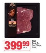 Spar Steak Co.Beef Ribeye Steak-Per Kg