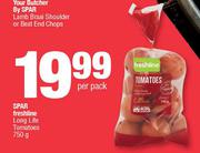 Spar Freshline Long Life Tomatoes-750g Per Pack