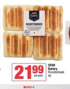 Spar Bakery Roosterkoek-4s Per Pack