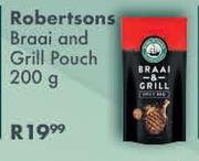 Robertsons Braai And Grill Pouch-200g