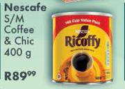 Nescafe S/M Coffee & Chic-400g