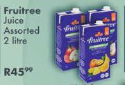 Fruitree Juice Assorted-2Ltr Each