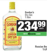 Gordon's Dry Gin-1Ltr