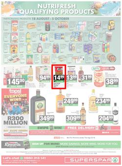 SPAR Western Cape : Super Savings (08 September - 22 September 2025), page 8