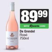 De Grendel Rose-750ml