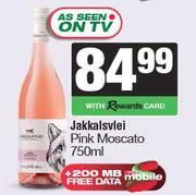 Jakkalsvlei Pink Moscato-750ml